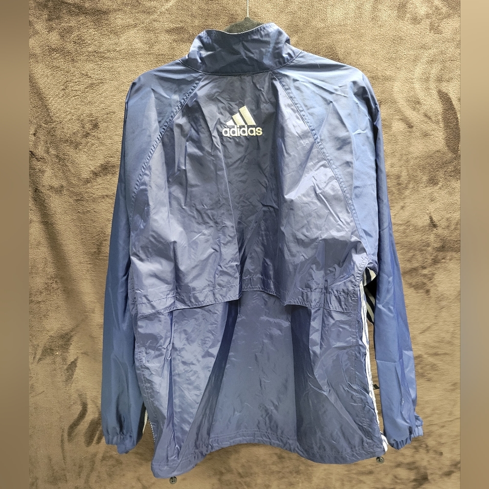 Retro Adidas Jacket Mens M Logo Full Zip Track EUC RN#88387